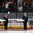 MINSK, BELARUS - MAY 9: IIHF President Rene Fasel and President of Belarus Alexander Lukashenko look on during the national anthem prior to Belarus and USA preliminary round action at the 2014 IIHF Ice Hockey World Championship. (Photo by Andre Ringuette/HHOF-IIHF Images)